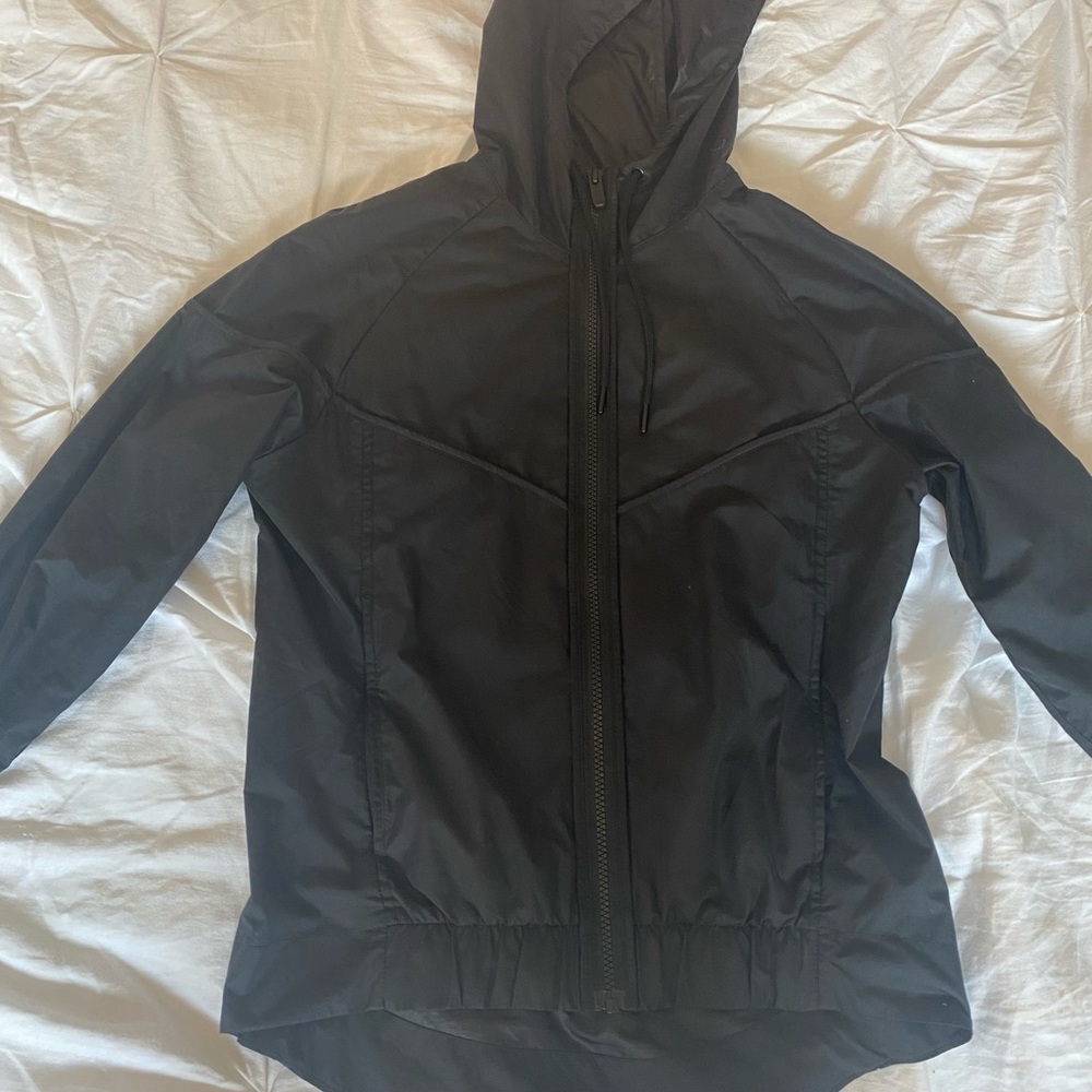 black nike windbreaker